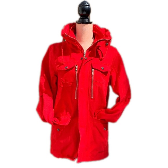 Zarcard Canvas Barn Jacket, Drawstring Waist
